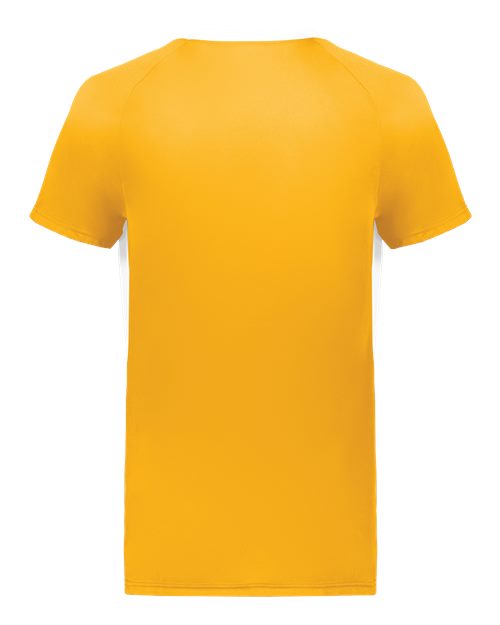 Unisex Octane Soccer Jersey - Gold/ White