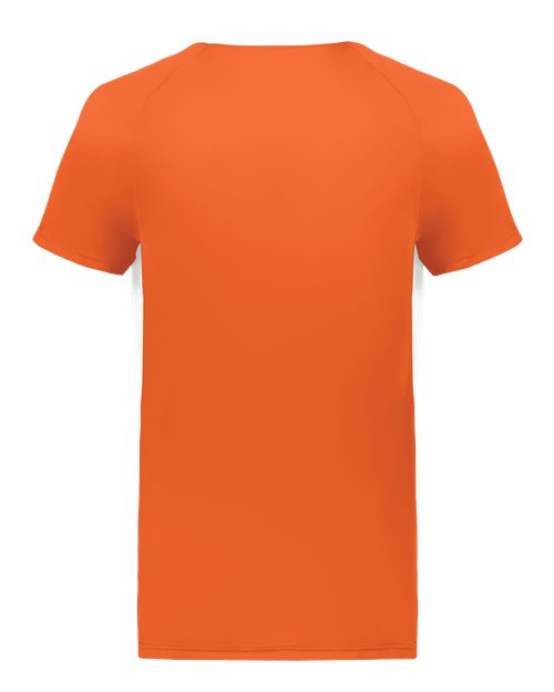 Unisex Octane Soccer Jersey - Orange/ White