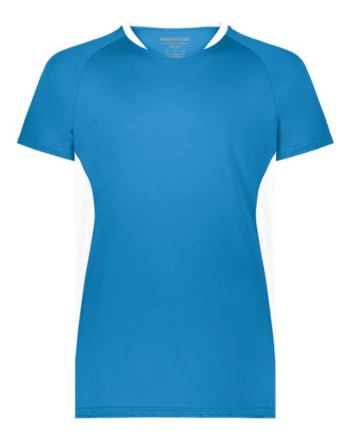 Unisex Octane Soccer Jersey - Power Blue/ White