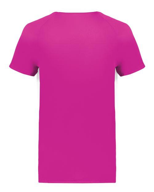 Unisex Octane Soccer Jersey - Power Pink/ White