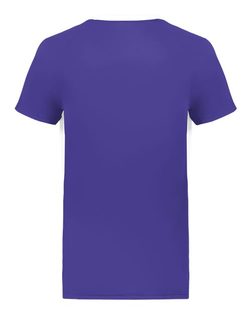 Unisex Octane Soccer Jersey - Purple/ White