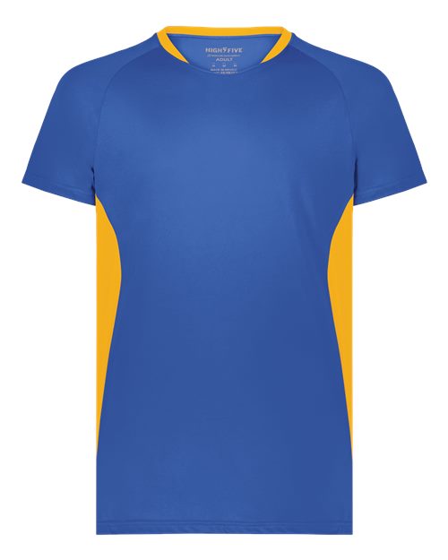 Unisex Octane Soccer Jersey - Royal/ Gold