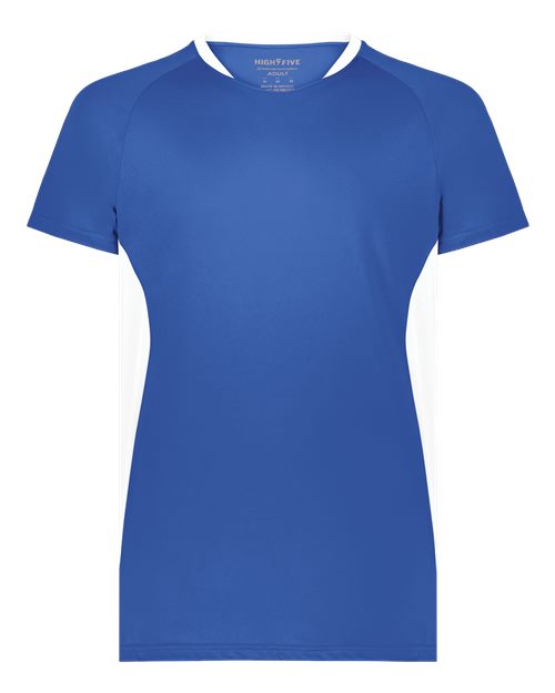 Unisex Octane Soccer Jersey - Royal/ White