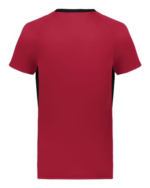 Unisex Octane Soccer Jersey - Scarlet/ Black