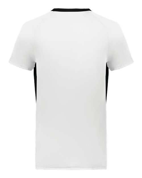 Unisex Octane Soccer Jersey - White/ Black