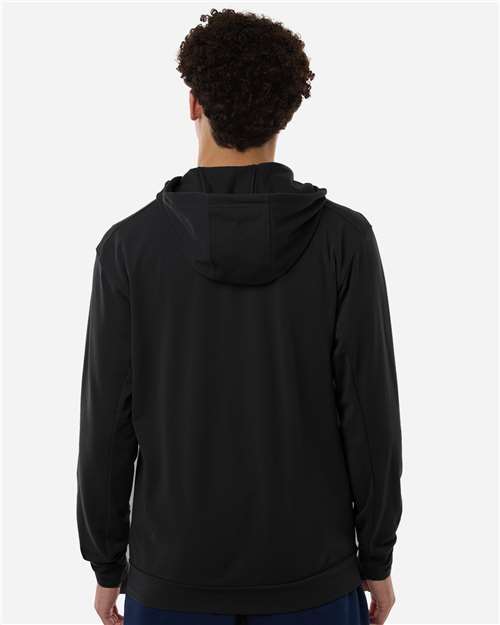 Men's Game & Go Fleece Full-Zip Hooded Sweatshirt - Black