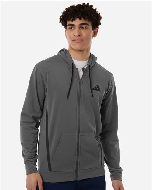 Men's Game & Go Fleece Full-Zip Hooded Sweatshirt - Team Grey Four