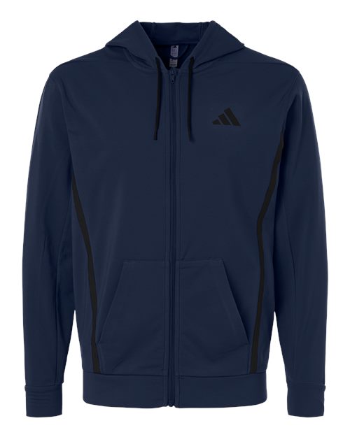 Men's Game & Go Fleece Full-Zip Hooded Sweatshirt - Team Navy Blue