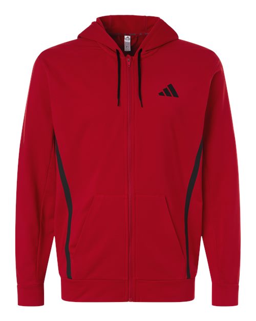 Men's Game & Go Fleece Full-Zip Hooded Sweatshirt - Team Power Red
