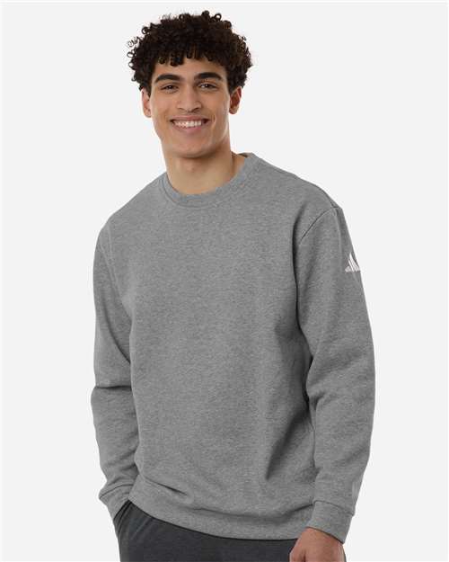 Men's Fleece Crewneck Sweatshirt - Medium Grey Heather