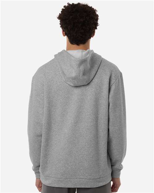 Men's Fleece Hooded Sweatshirt - Medium Grey Heather
