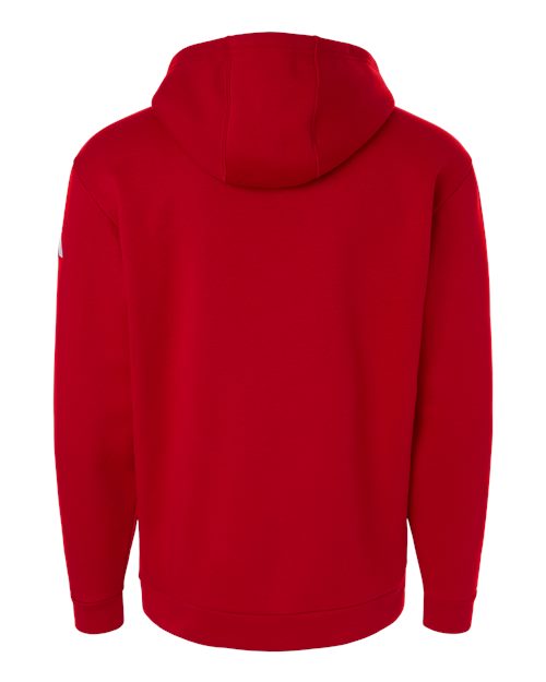 Men's Fleece Hooded Sweatshirt - Team Power Red