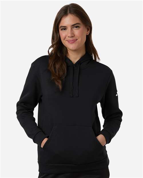Women's Fleece Hooded Sweatshirt - Black