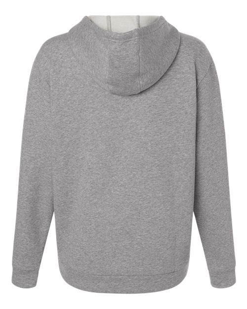 Women's Fleece Hooded Sweatshirt - Medium Grey Heather