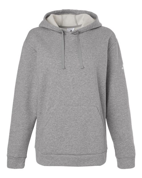 Women's Fleece Hooded Sweatshirt - Medium Grey Heather
