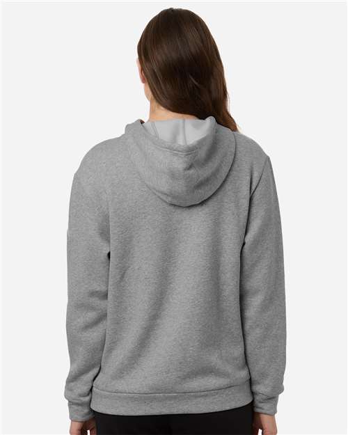 Women's Fleece Hooded Sweatshirt - Medium Grey Heather