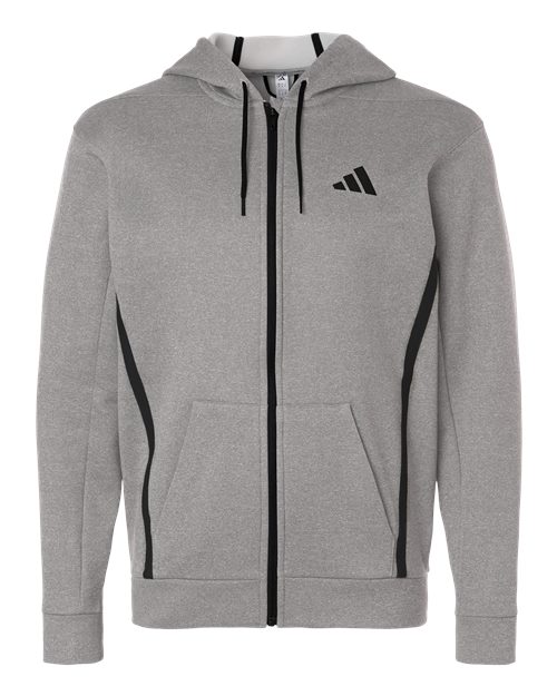 Men's Game & Go Fleece Full-Zip Hooded Sweatshirt - Medium Grey Heather