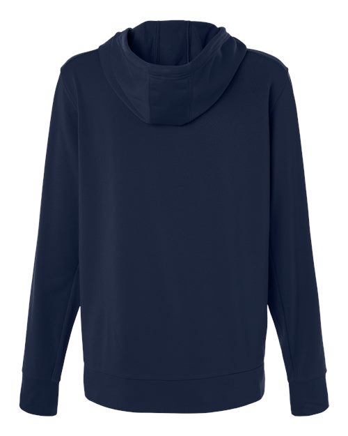 Women's Game & Go Fleece Full-Zip Hooded Sweatshirt - Team Navy Blue/ Black