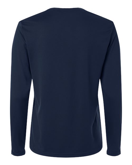 Women's Pregame Long Sleeve T-Shirt - Team Navy Blue/ White
