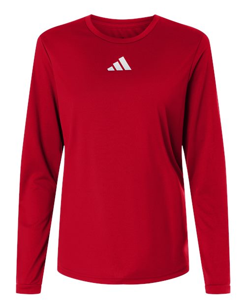 Women's Pregame Long Sleeve T-Shirt - Team Power Red/ White