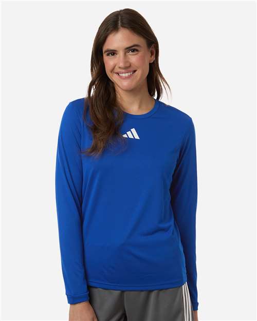 Women's Pregame Long Sleeve T-Shirt - Team Royal Blue/ White