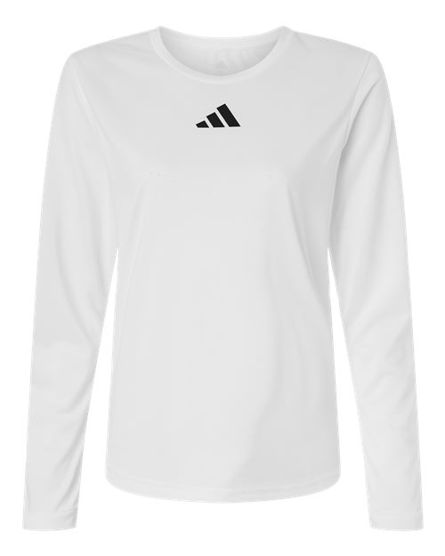 Women's Pregame Long Sleeve T-Shirt - White/ Black
