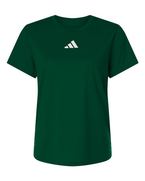 Women's Pregame T-Shirt - Dark Green/ White