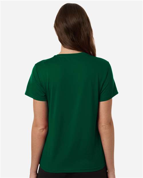 Women's Pregame T-Shirt - Dark Green/ White