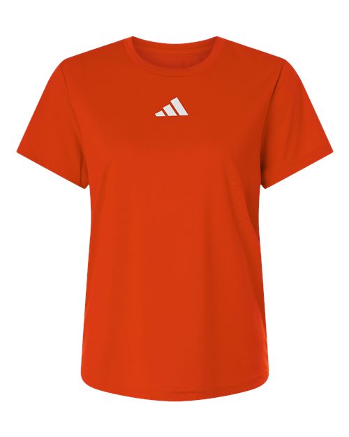 Women's Pregame T-Shirt - Collegiate Orange/ White