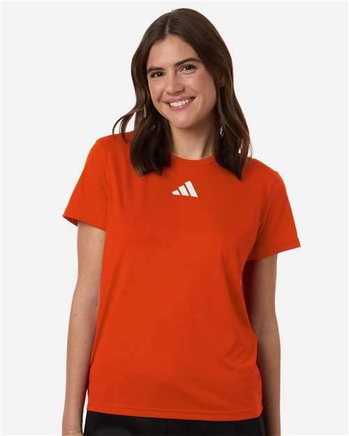 Women's Pregame T-Shirt - Collegiate Orange/ White
