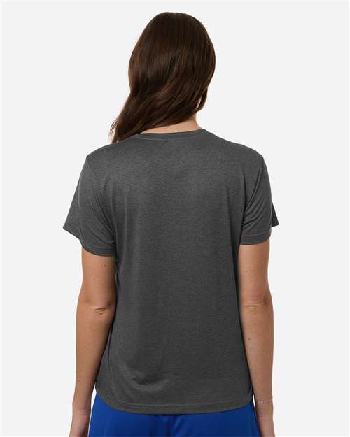 Women's Pregame T-Shirt - Dark Grey Heather/ White
