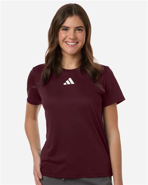 Women's Pregame T-Shirt - Team Maroon/ White