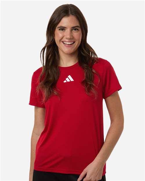Women's Pregame T-Shirt - Team Power Red/ White