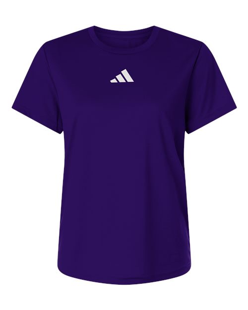 Women's Pregame T-Shirt - Team Collegiate Purple/ White