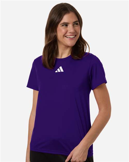 Women's Pregame T-Shirt - Team Collegiate Purple/ White