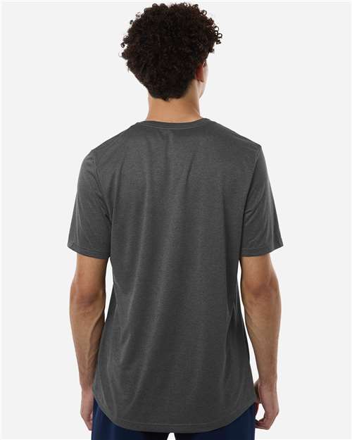 Men's Pregame T-Shirt - Dark Grey Heather/ White