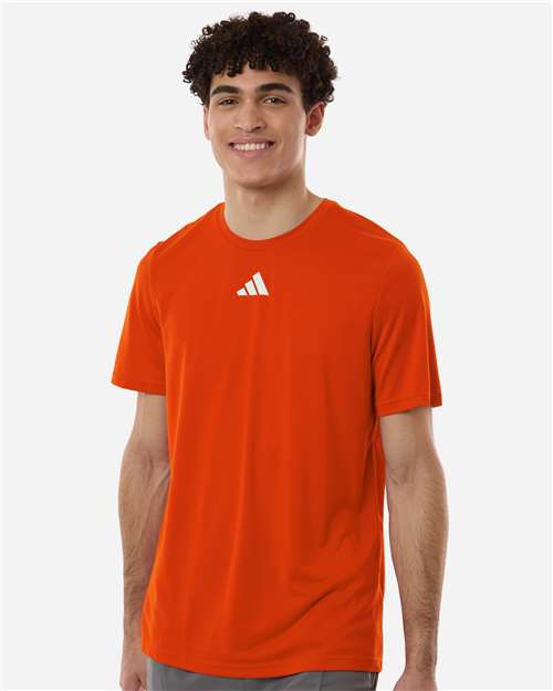 Men's Pregame T-Shirt - Collegiate Orange/ White