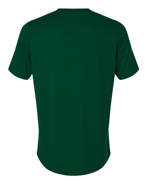 Men's Pregame T-Shirt - Dark Green/ White