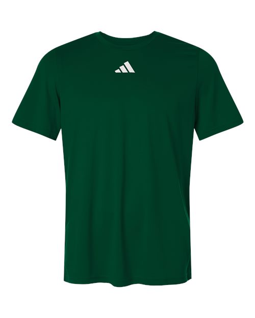 Men's Pregame T-Shirt - Dark Green/ White
