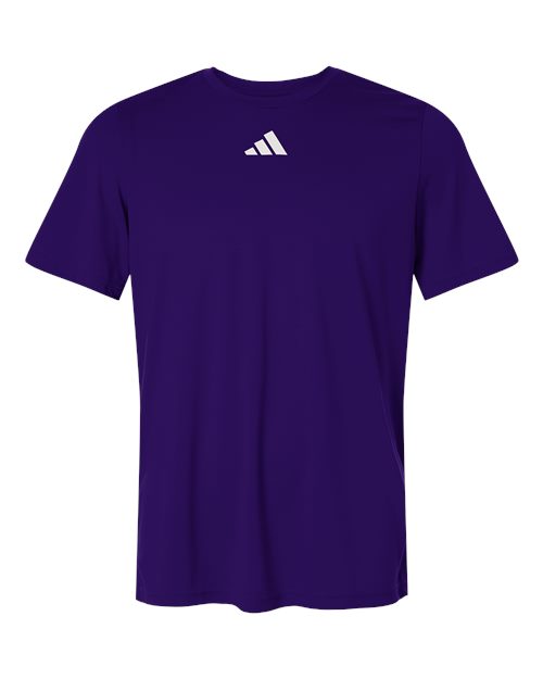Men's Pregame T-Shirt - Team Collegiate Purple/ White