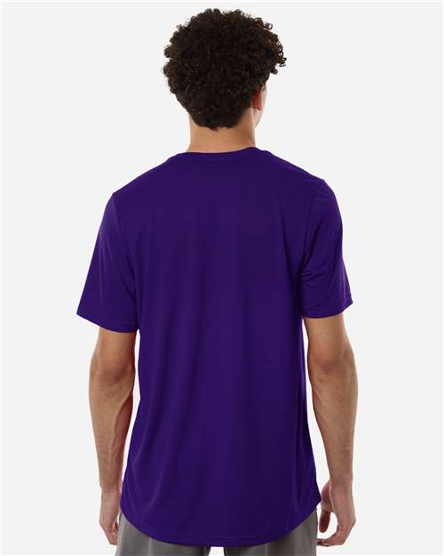 Men's Pregame T-Shirt - Team Collegiate Purple/ White