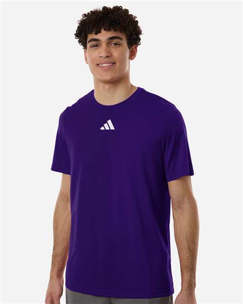 Men's Pregame T-Shirt - Team Collegiate Purple/ White