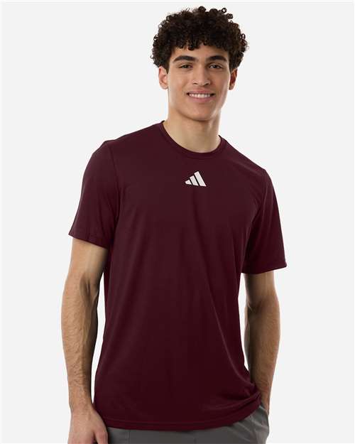 Men's Pregame T-Shirt - Team Maroon/ White