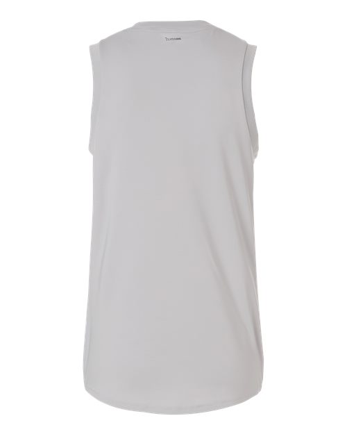Women's Quickset V-Neck Sleeveless Jersey - Team Light Grey/ White