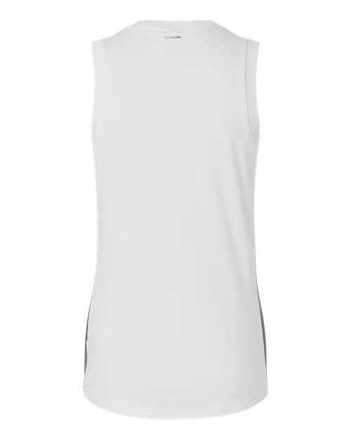 Women's Quickset V-Neck Sleeveless Jersey - White