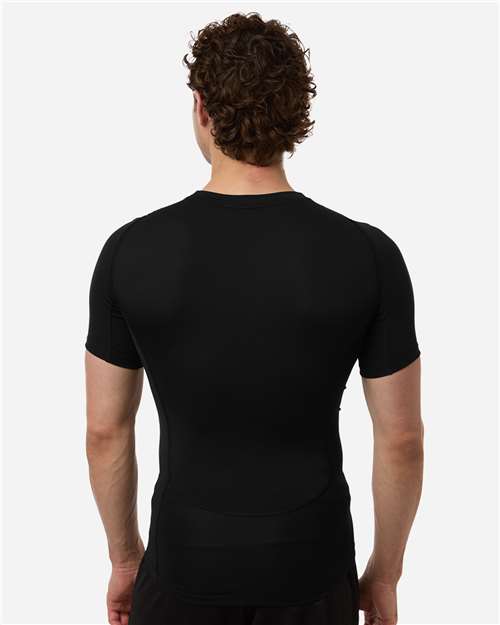 Men's Techfit Compression T-Shirt - Black