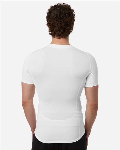 Men's Techfit Compression T-Shirt - White