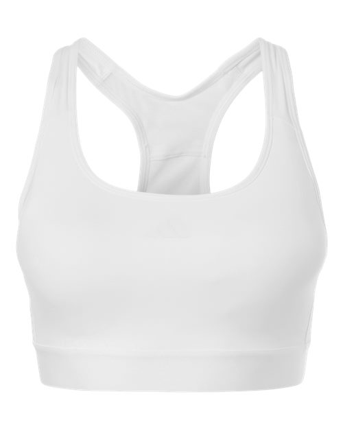 Women's Techfit Compression Racerback Sports Bra - White