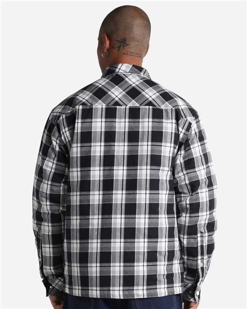 Unisex Plaid Jacket 2.0 - Black
