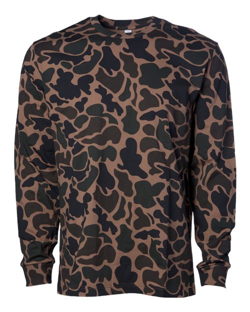 Unisex Premium Long Sleeve T-Shirt - Duck Camo